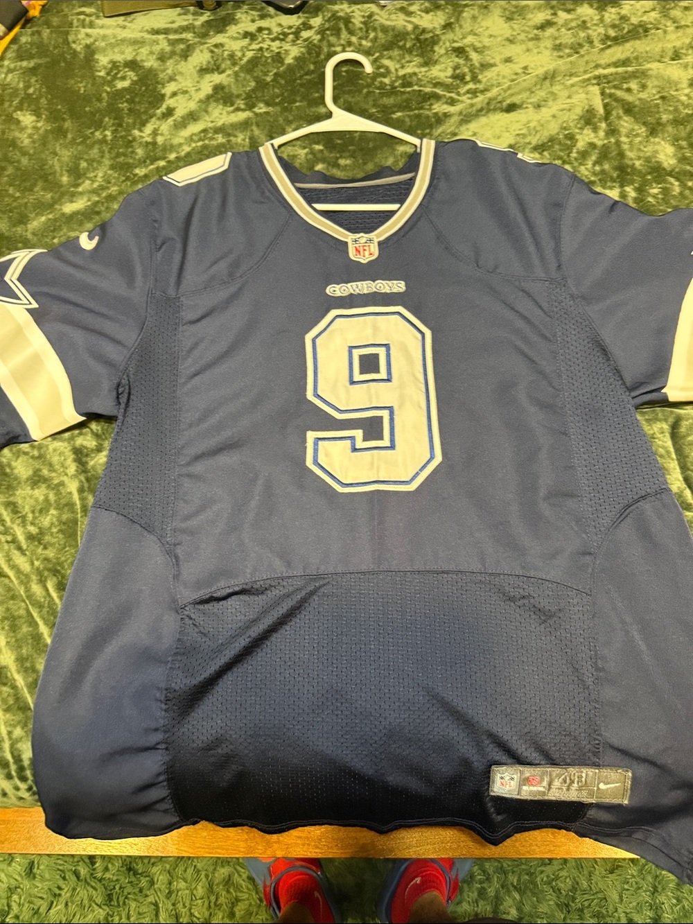 Dallas Cowboys Tony Romo #9 Nike NFL Jersey Size 48 Navy Blue